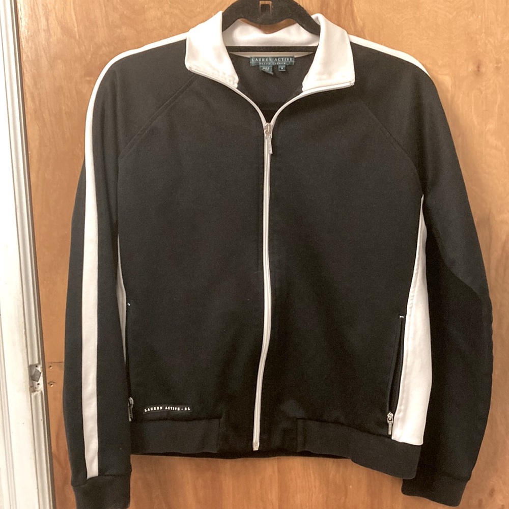 Vintage Ralph Lauren active track jacket
